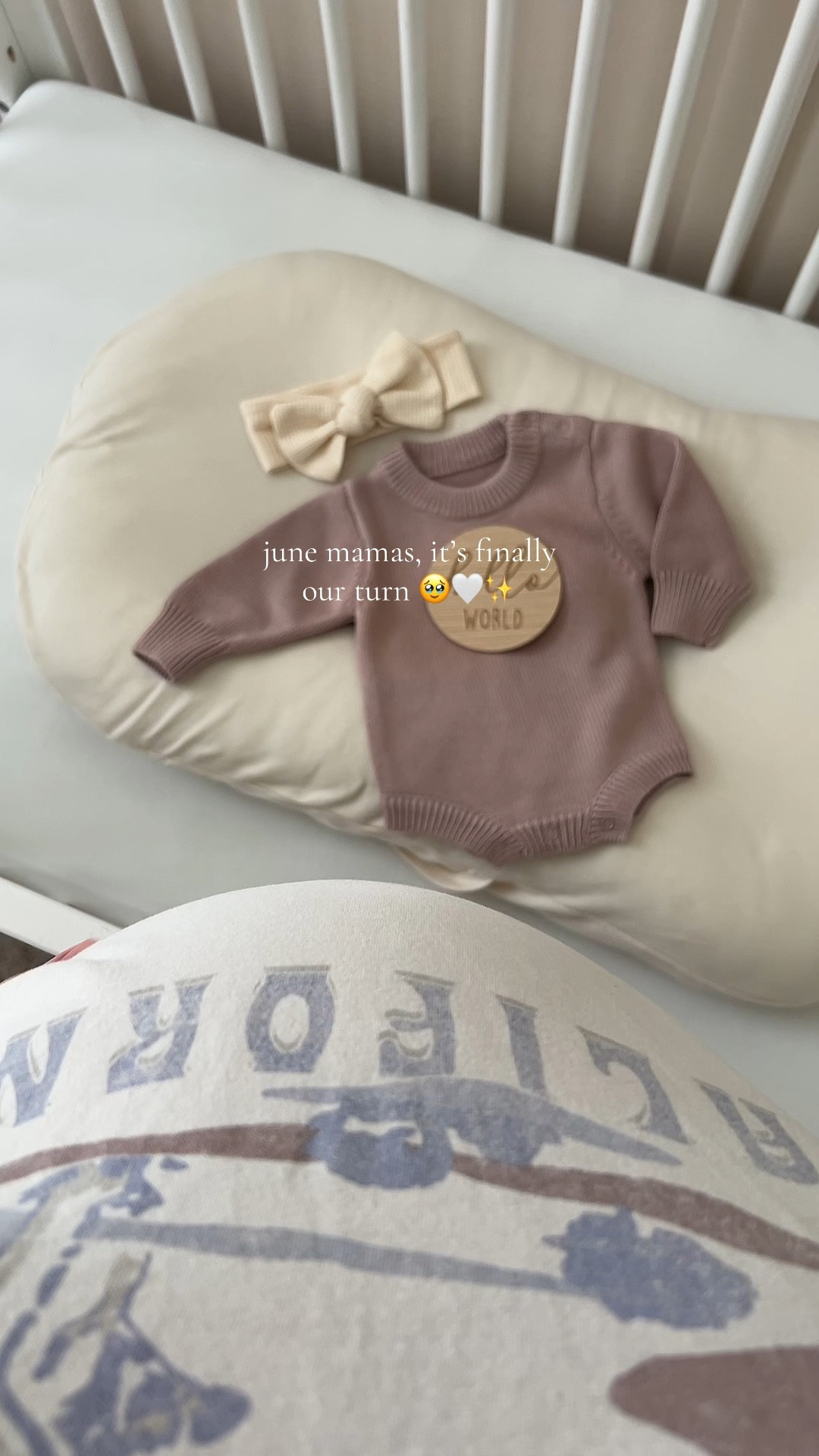 newborn announcement outfit 🤍

#LTKBump #LTKBaby