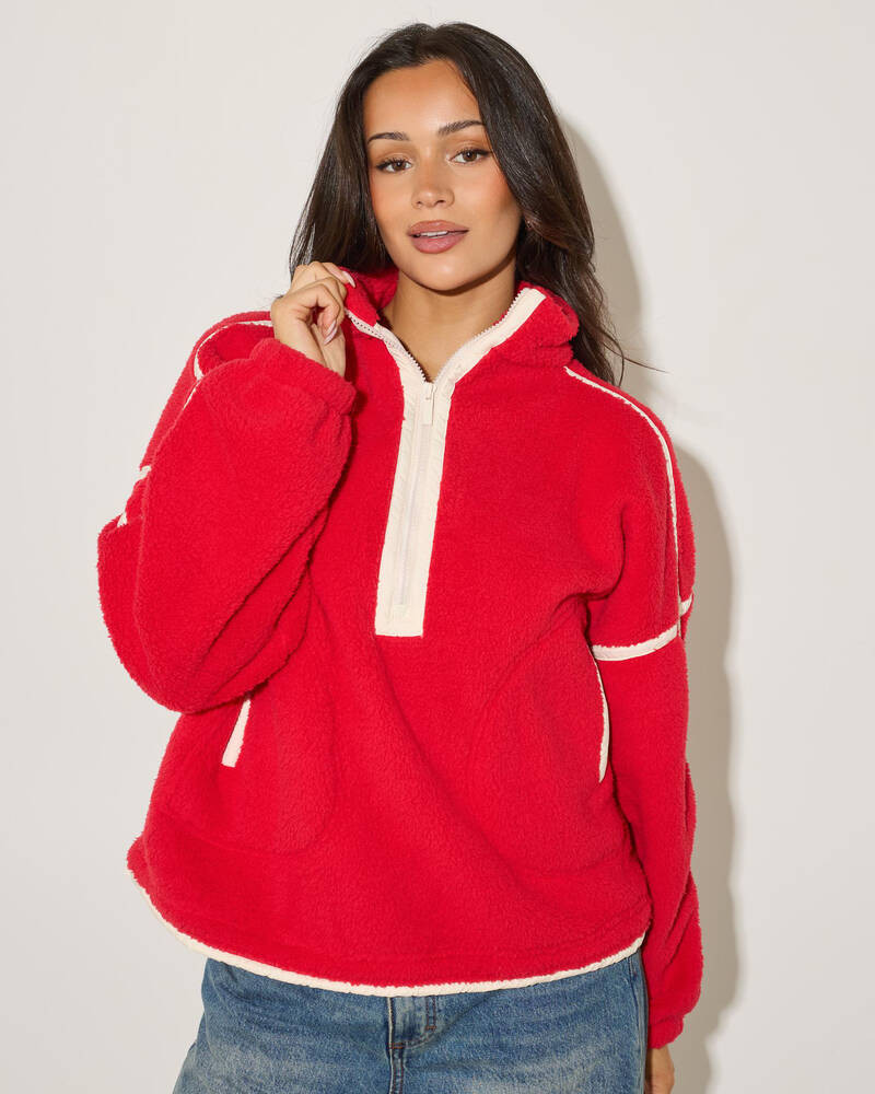 Summit Quarter Zip Polar Fleece Sweatshirt | City Beach (ANZ)