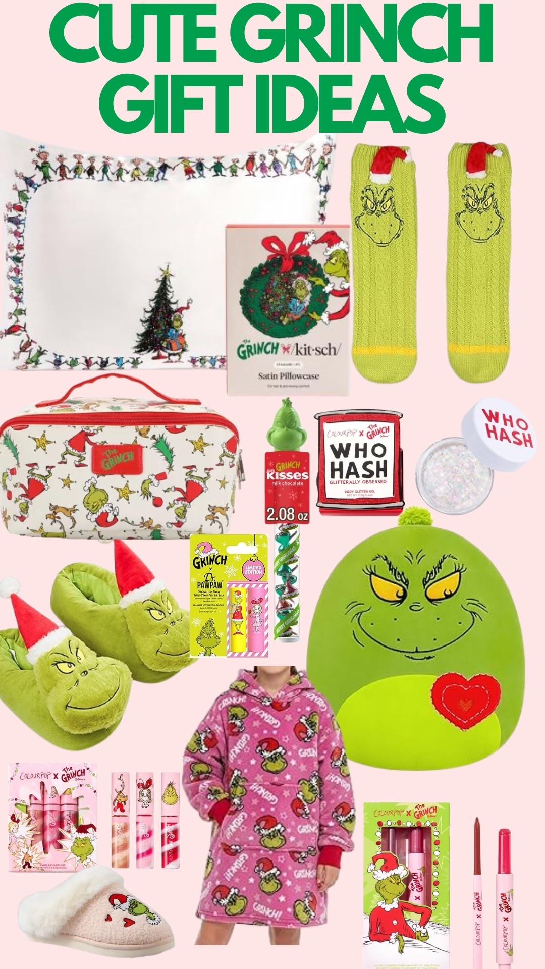 CUTE GRINCH GIFT ITEMS 

#LTKGiftGuide #LTKHoliday