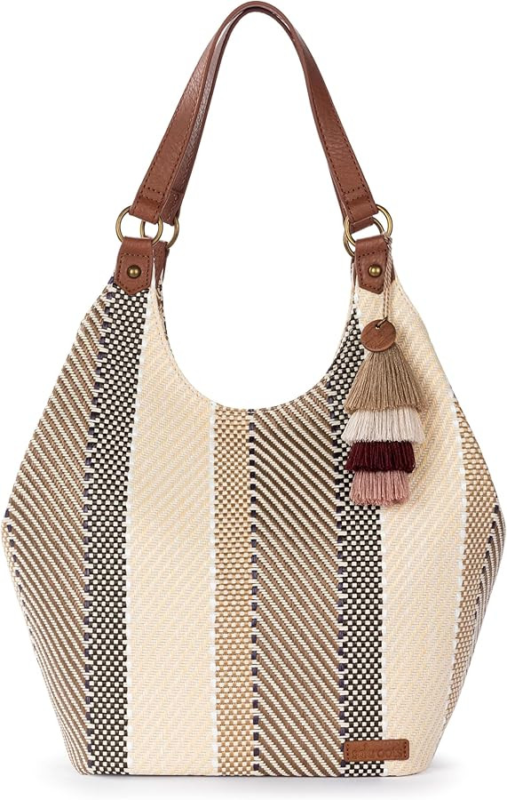 Sakroots The Sak Roma Shopper Shoulder Bag Large Purse & Tote Bag with Double Straps & Zipper Poc... | Amazon (US)