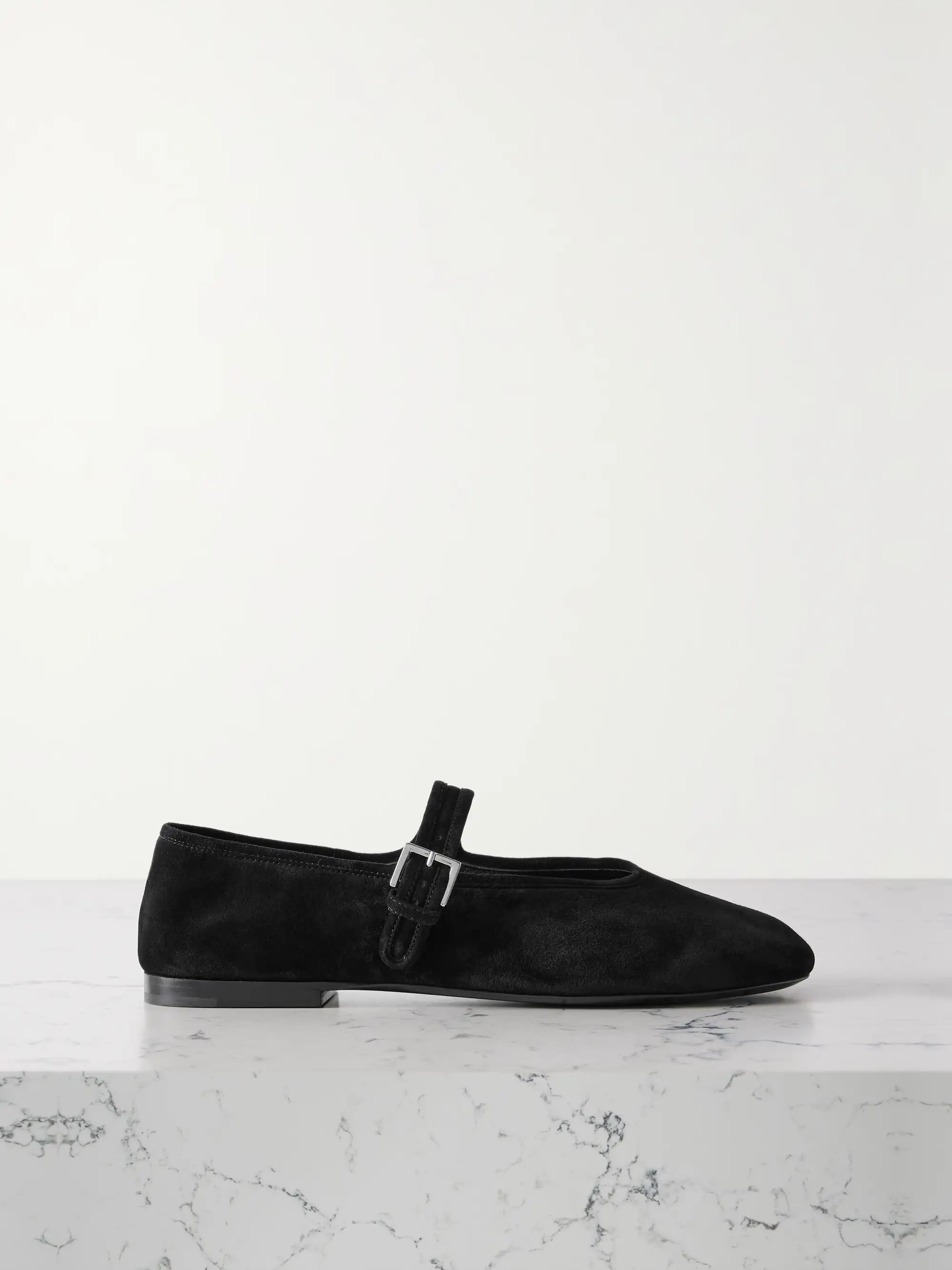 Boheme suede Mary Jane flats | NET-A-PORTER (US)