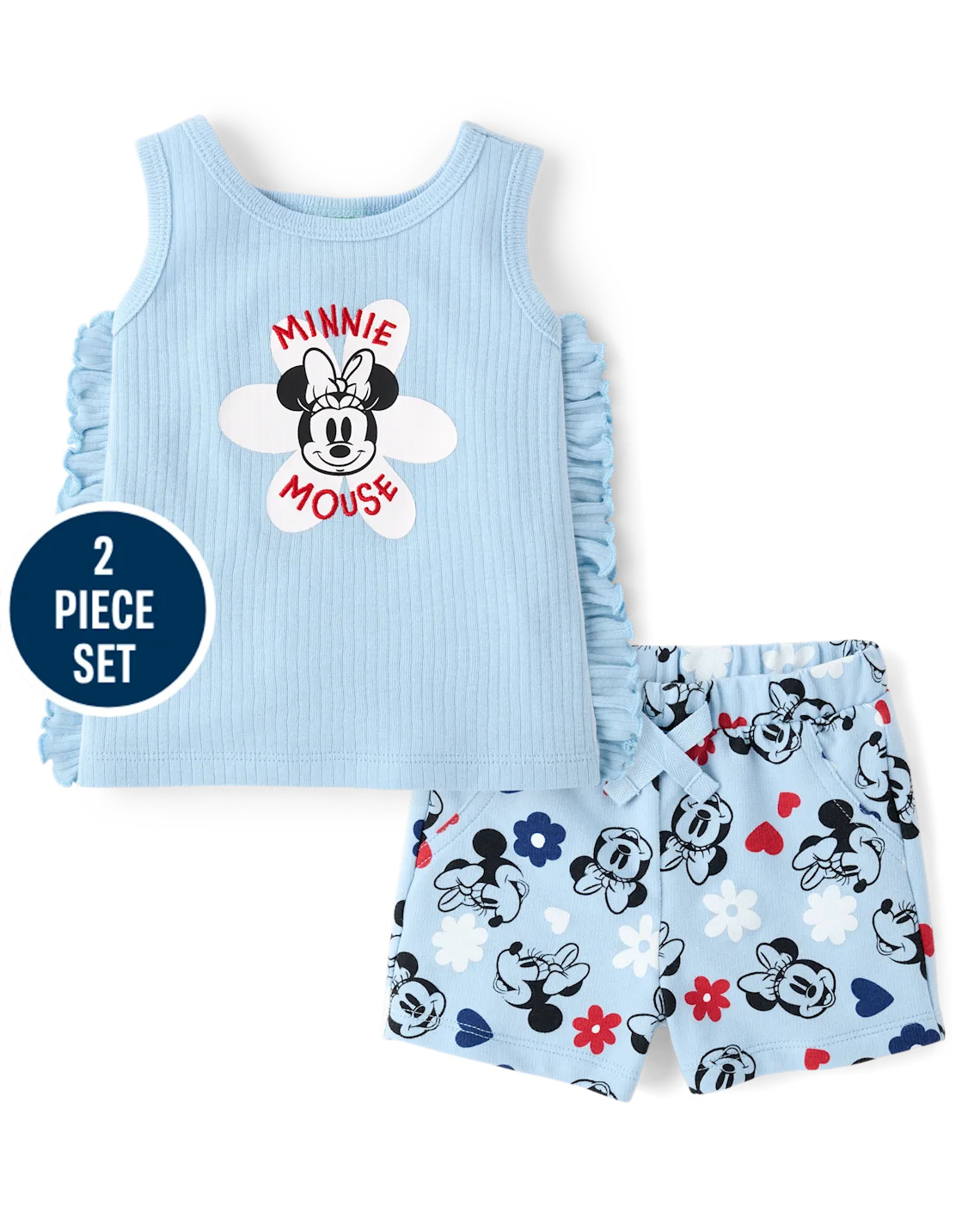 Baby Girls Minnie Mouse™ 2-Piece Playwear Set - multi | The Children's Place