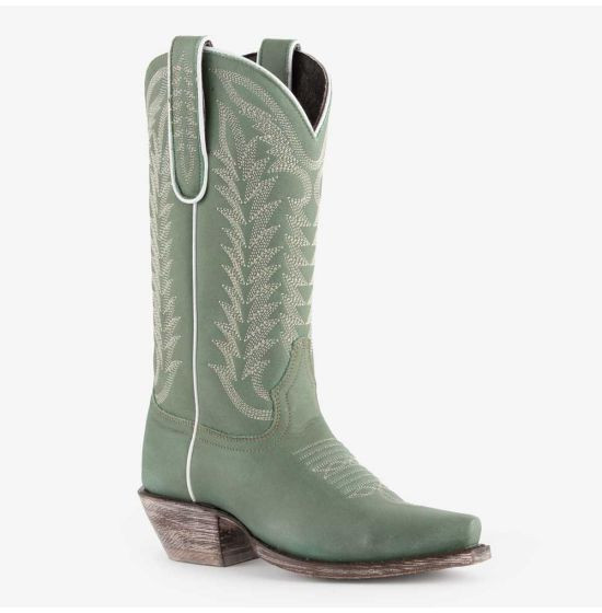 Caborca Silver Mint Arkansas Ciel Boot | Rod's Western Palace/ Country Grace