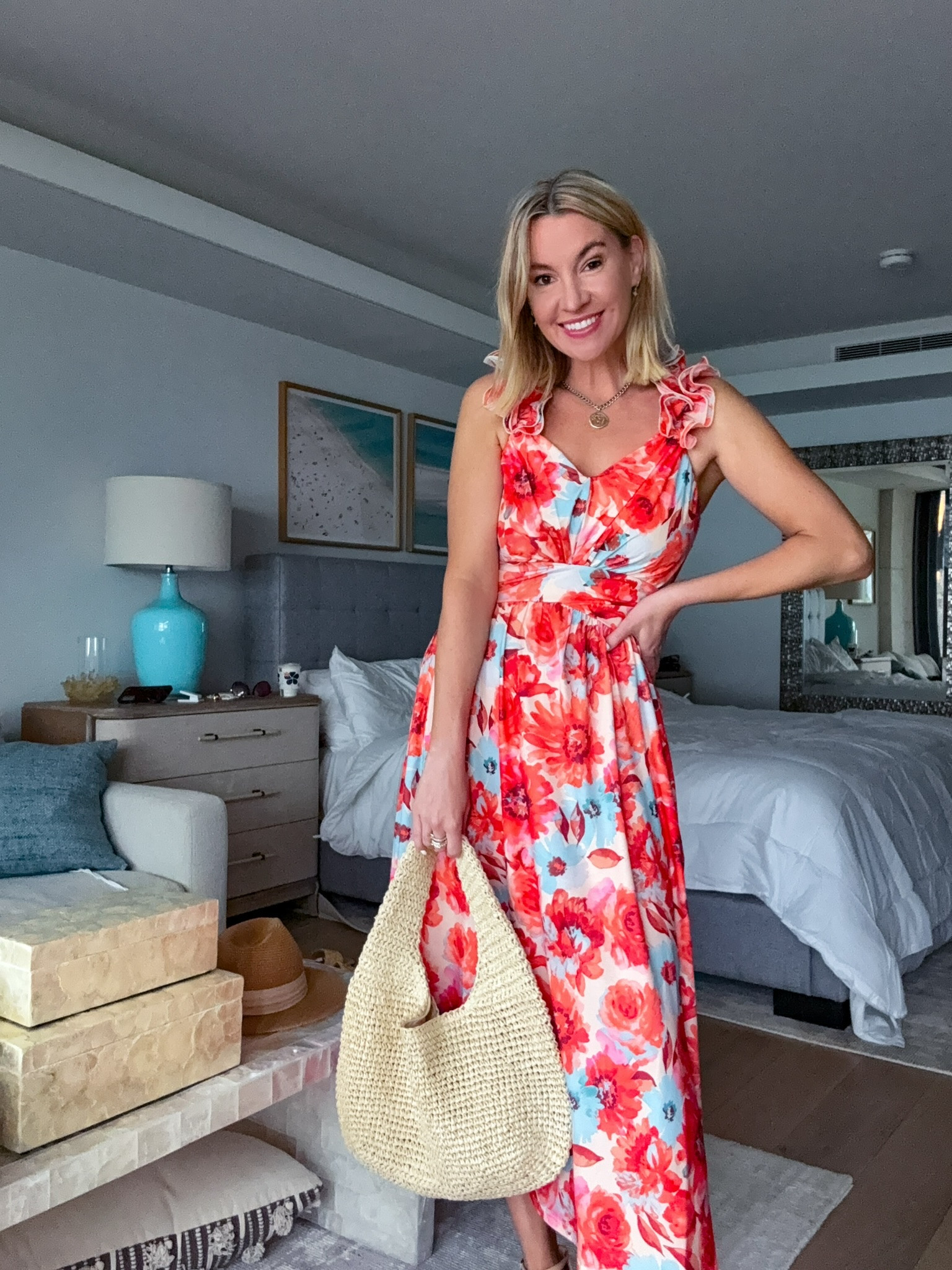 Easy breezy summer outfit! This dress is so comfortable and fits tts! 

#LTKootd #LTKgrwm #LTKMothersDay