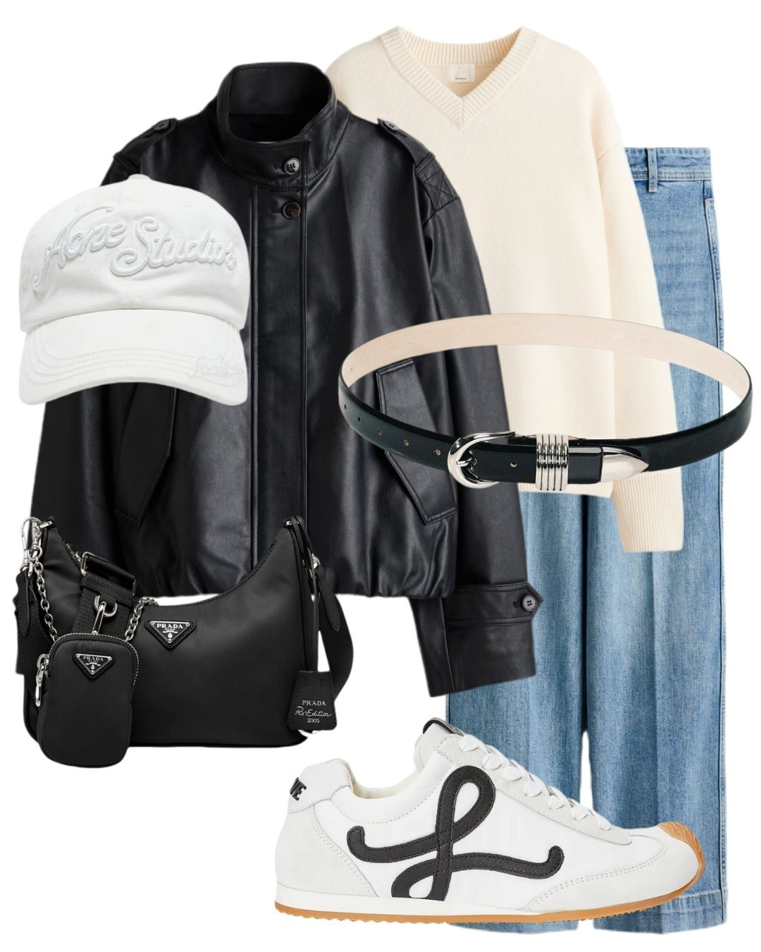 Another way to style THAT funnel-neck leather jacket from H&M!

#LTKFindsUnder100