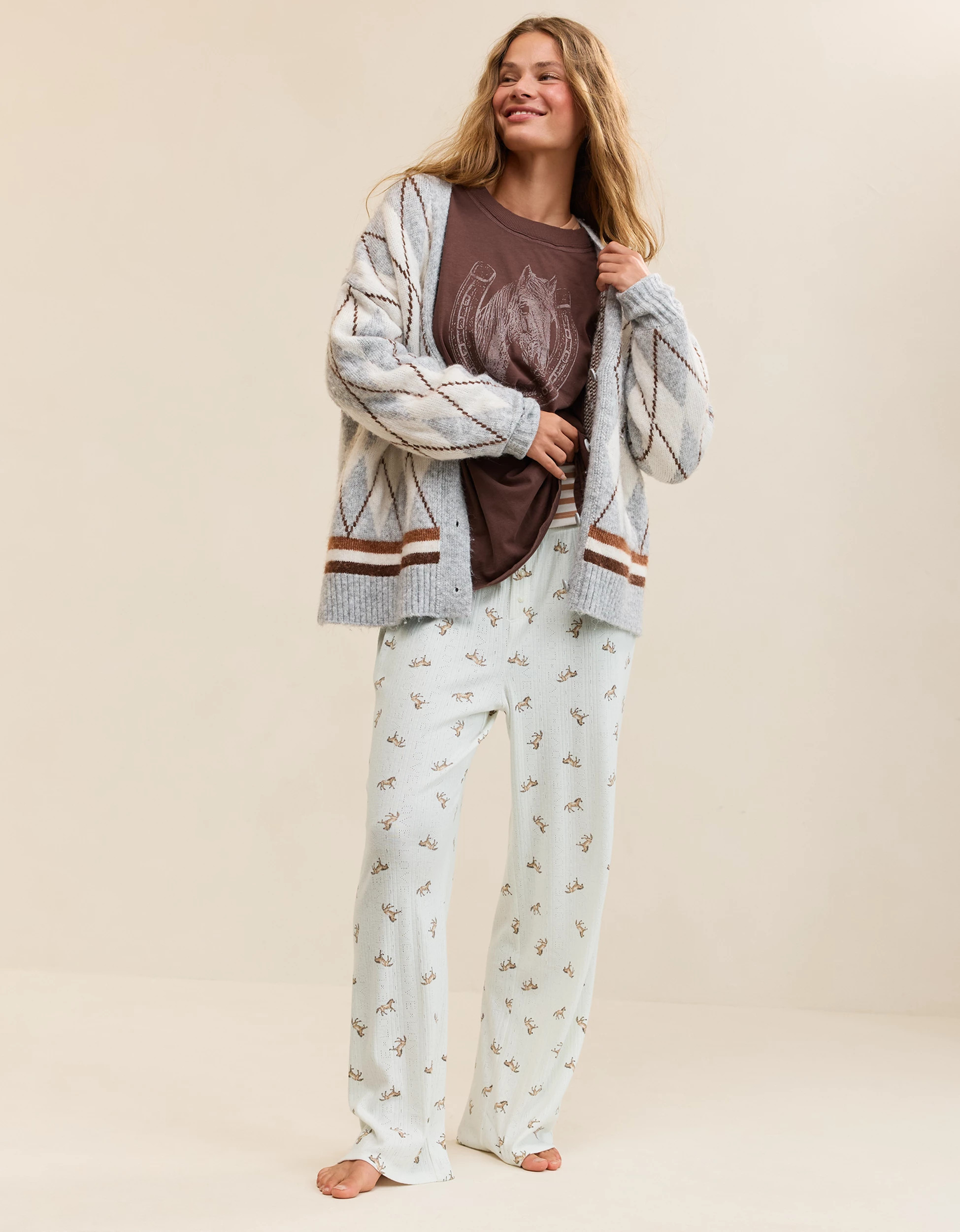OVERSLEPT by Aerie Pointelle Pant | Aerie
