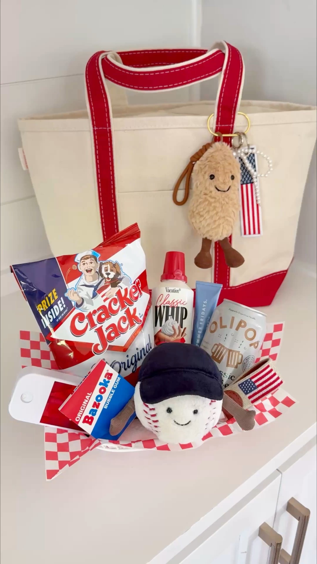 Amazon gift basket, Amazon gift ideas, gifts for her, summer birthday gift, Amazon favorites, Amazon must haves, Amazon finds, Amazon home, Jellycat, ll bean boat and tote, bag charms, bag charm 

These food gift baskets are SO cute to fill up as a themed gift basket!😍 this one has all the summer vibes!🇺🇸⚾️🥜🌭 could add a gift card or two, too!❤️ see my feed for the lobster roll basket idea I shared!🦞 and the summer cookout theme, too!😍🌭🍔 


#LTKFindsUnder50 #LTKFindsUnder100 #LTKFamily