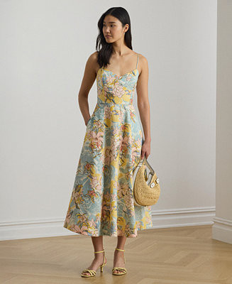 Women's Floral Midi Dress | Macy's