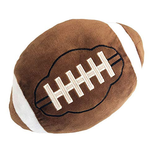 CHORONMO Football Plush Pillow Fluffy Durable Football Pillows Stuffed Football Throw Pillow Soft Sports Ball Interactive Football Creative Room Decor Birthday Party Gift for Kids 11 Inches | Amazon (US)