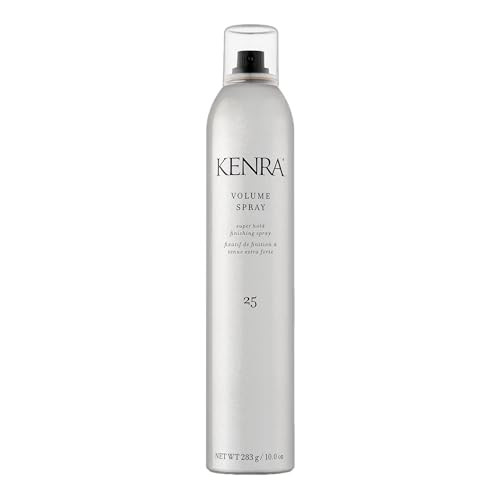 Kenra Professional Volume Spray 25 80% | Super Hold Finishing & Styling Hairspray | Flake-free & Fast-drying | Wind & Humidity Resistance | All Hair Types | 10 oz | Amazon (US)