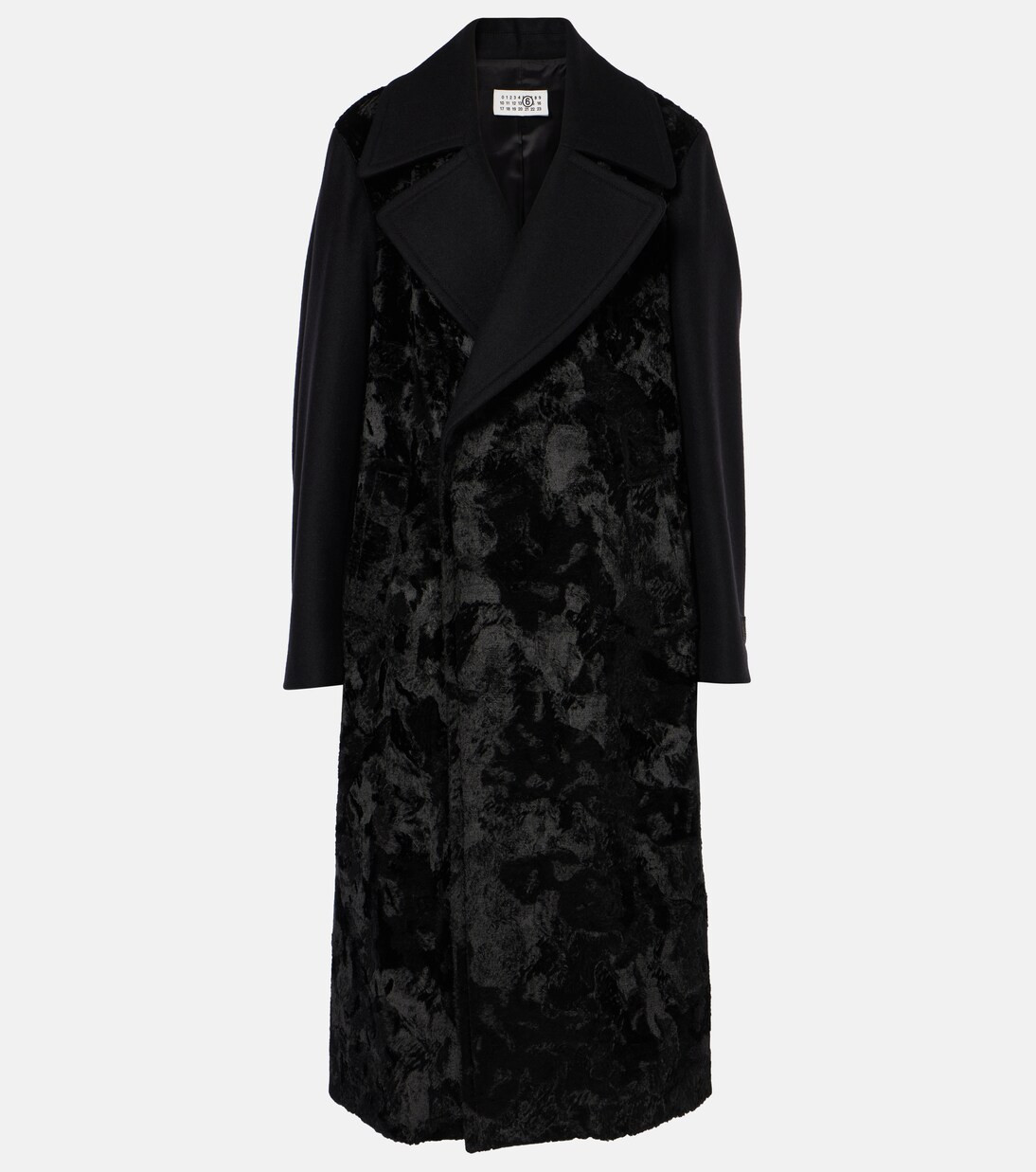 Paneled wool-blend coat | Mytheresa (UK)