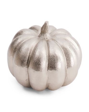 Aluminum Pumpkin Decor | TJ Maxx