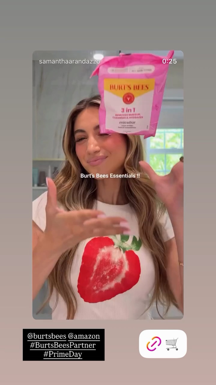 @burtsbees @amazon 
#BurtsBeesPartner #PrimeDay

#LTKselfcare #LTKBeauty #LTKSaleAlert
