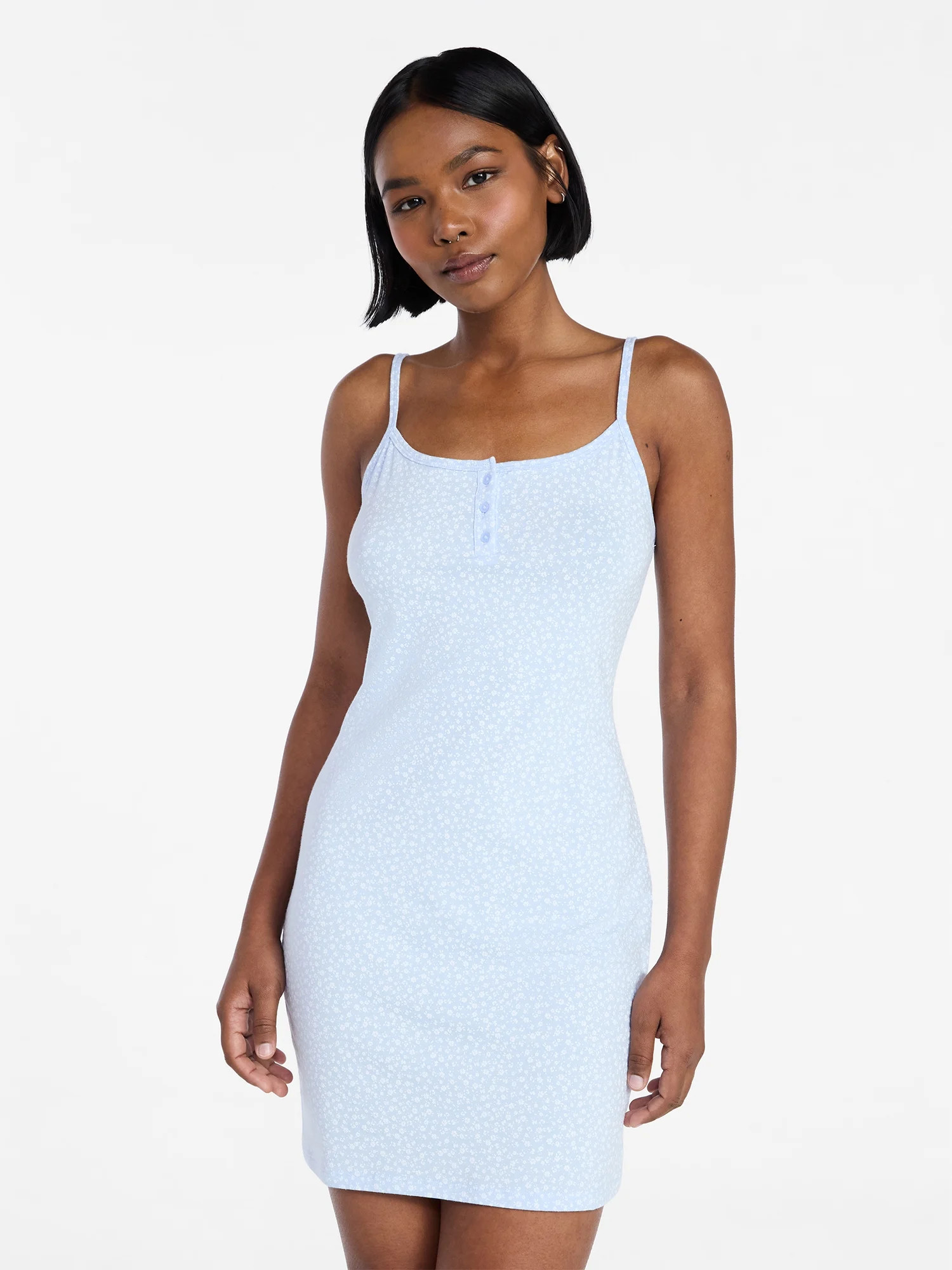 No Boundaries Cloud Core Sleepwear Slip, Women's XS-XXL | Walmart (US)