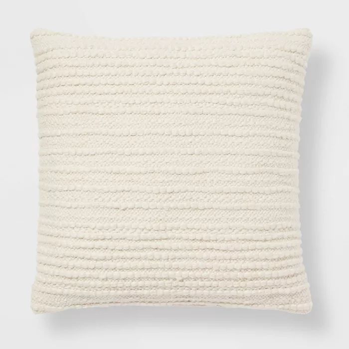Oversized Textured Solid Throw Pillow - Threshold™ | Target