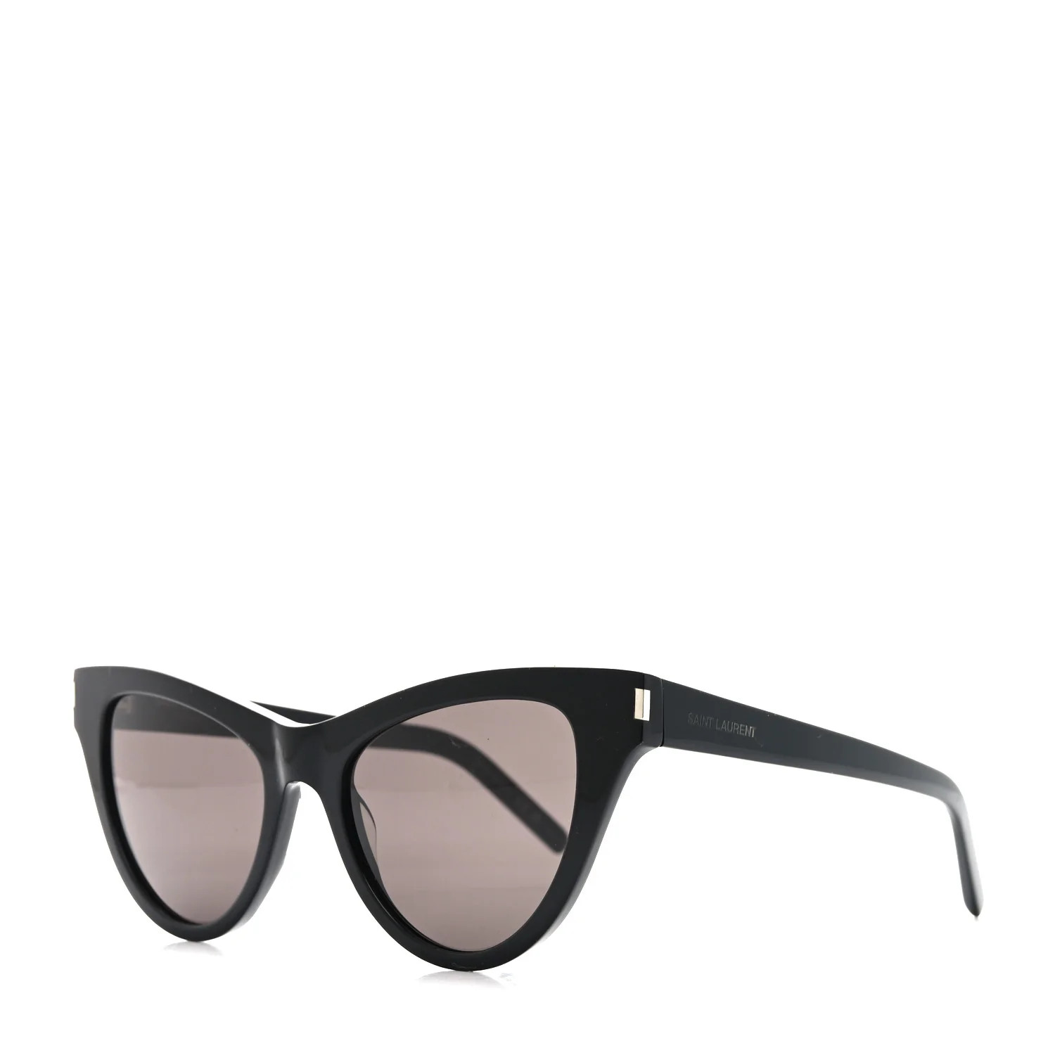 Acetate Cat 3 Cat Eye Sunglasses SL425 Black | FASHIONPHILE (US)