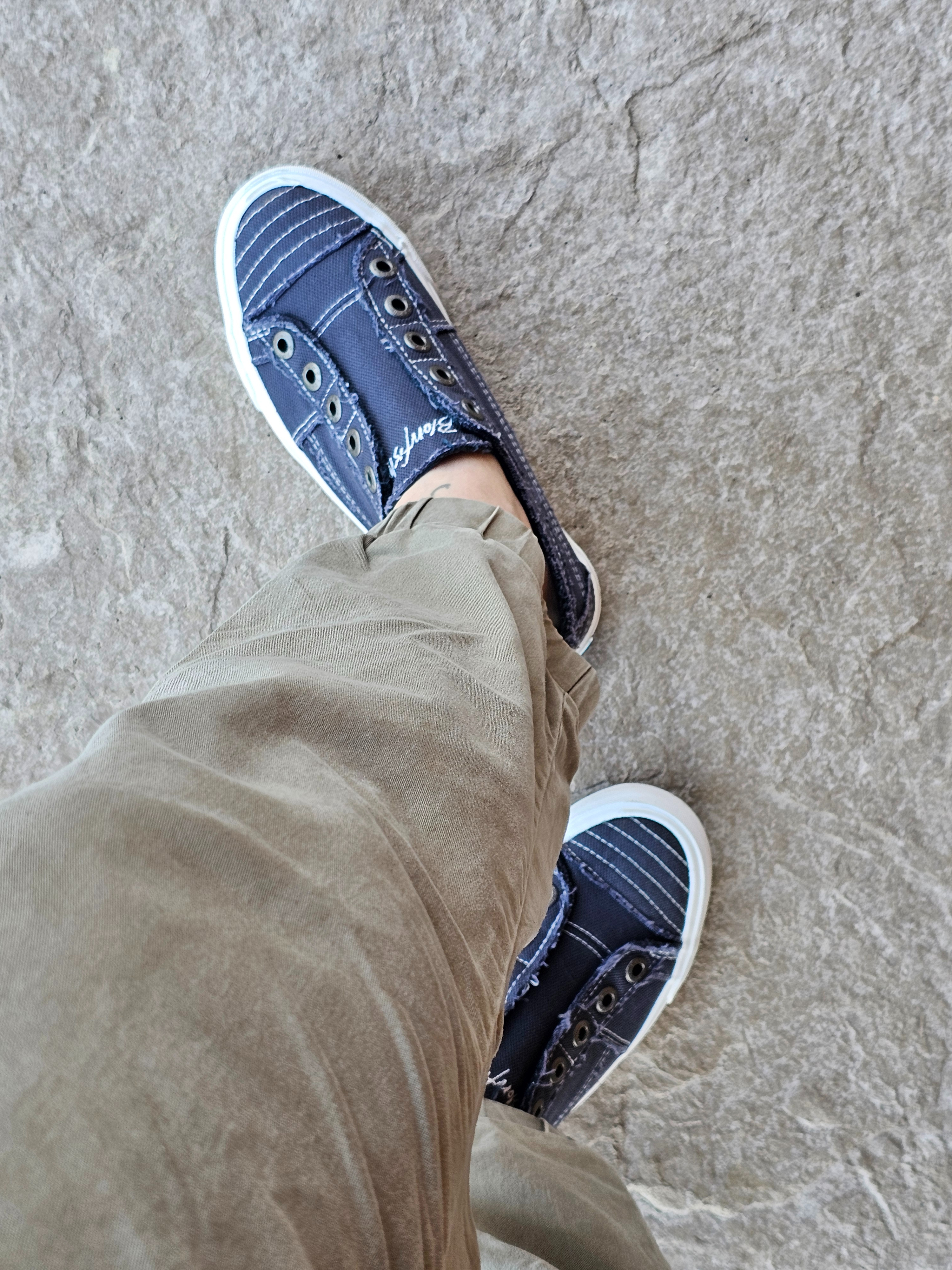 Love these slip-on tennis shoes - I have them in so many colors. No break in time and super comfortable! 

 #LTKootd #LTKActive #LTKMidsize