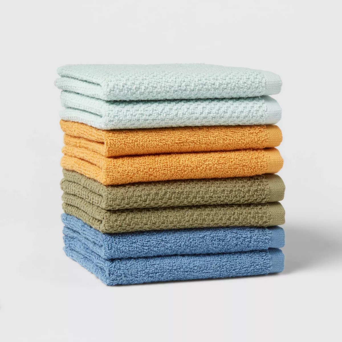 8pc 12"x12" Kids' Washcloth Set - Pillowfort™ | Target
