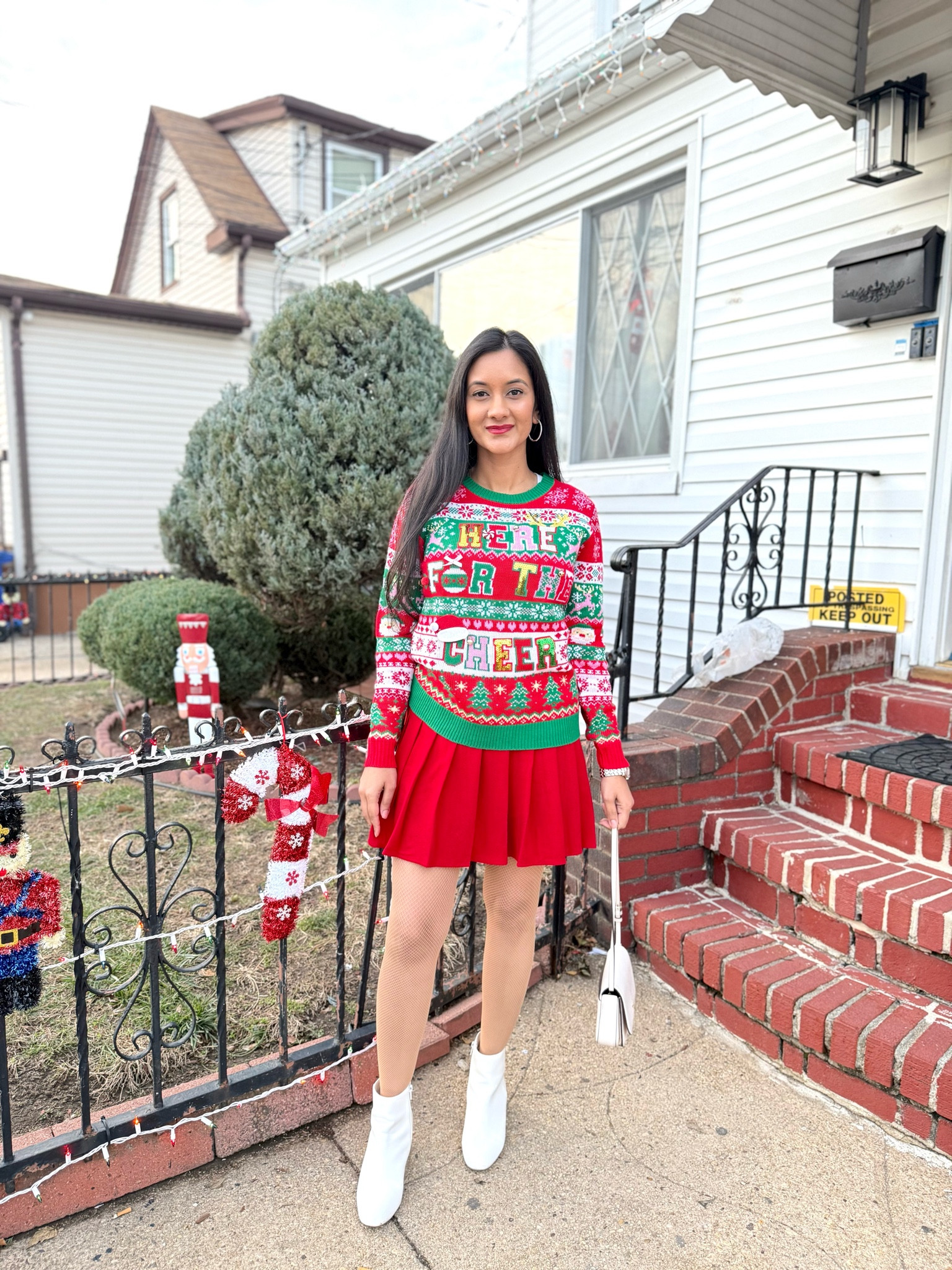 Wearing XS in sweater S in skirt

holiday outfit // ugly christmas sweater

#LTKSeasonal #LTKfindsunder50 #LTKstyletip