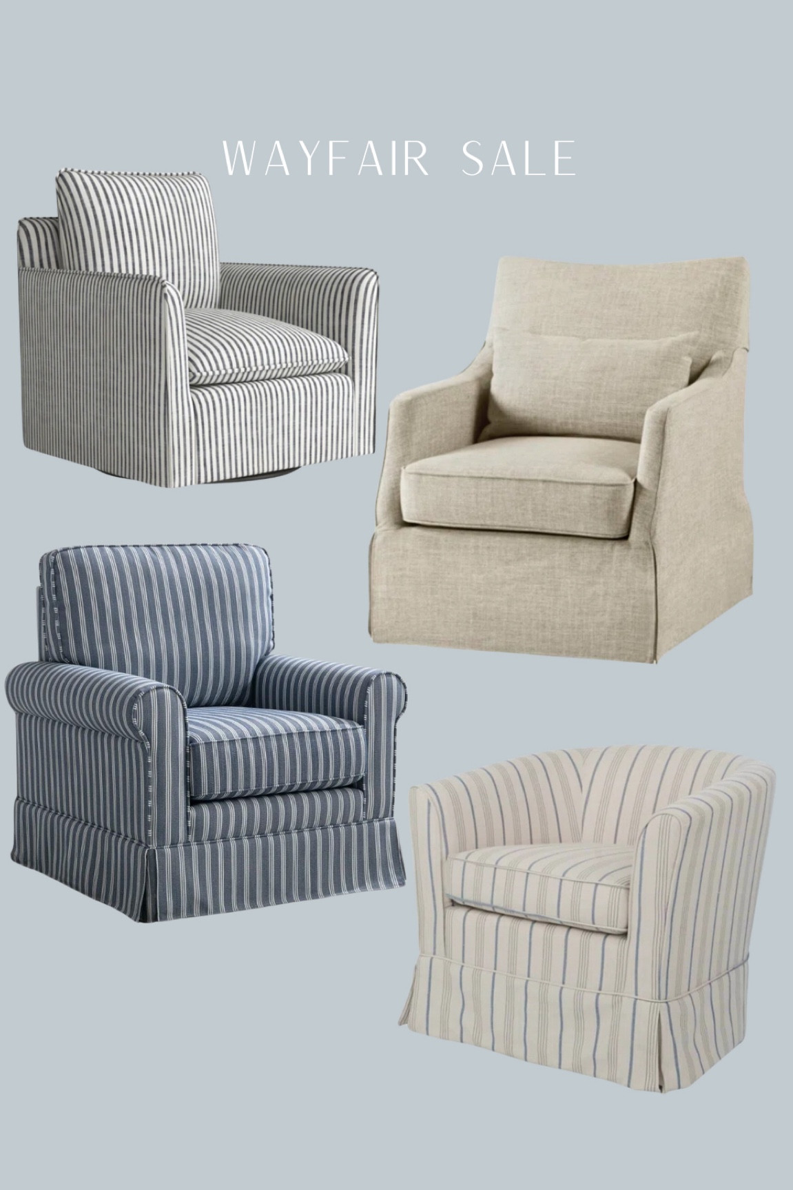Wayfair Labor Day Sale, swivel chairs, living room chair, accent chairs

#LTKHome #LTKSaleAlert #LTKStyleTip