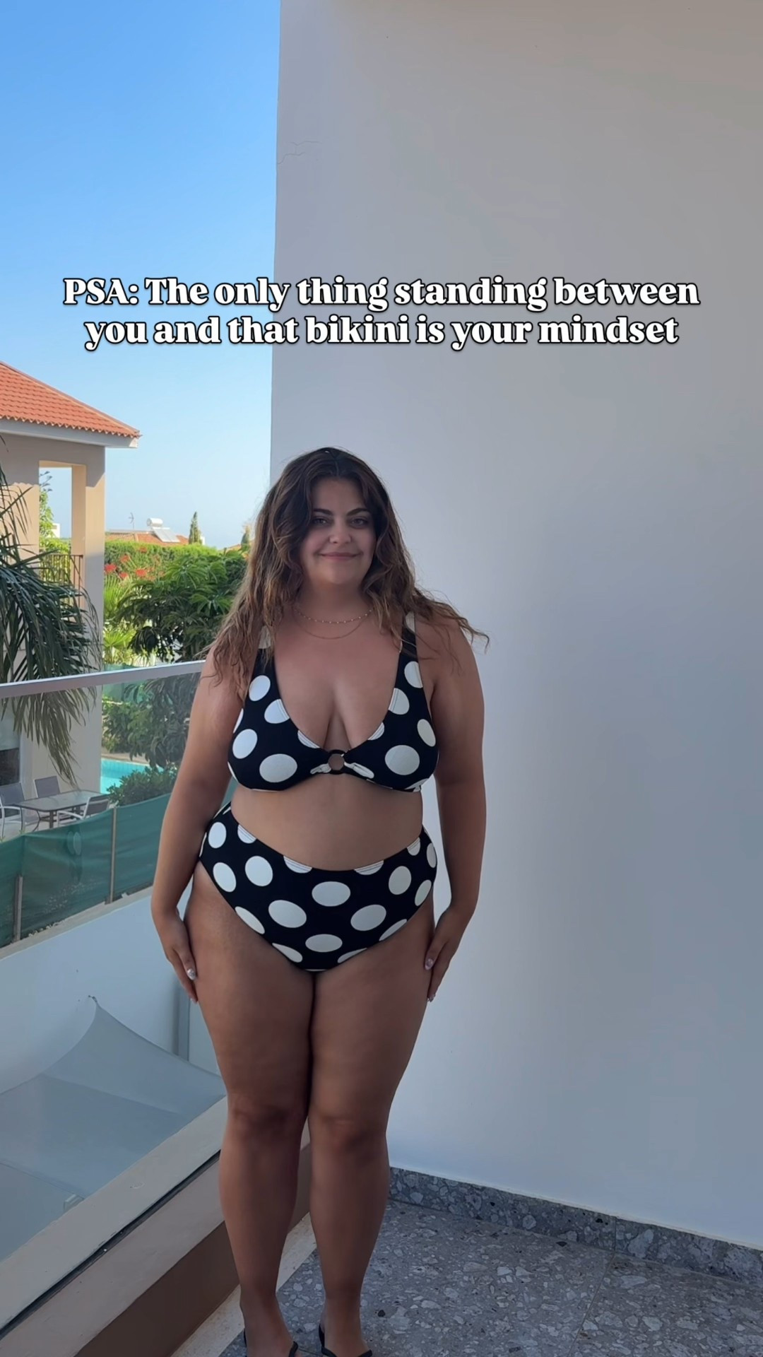Bikini rotation on holiday 👙 

Spot bikini, polka dot bikini, high waisted bikinis, summer swimming costume, bikini, full coverable bikini 

#LTKsummer #LTKuk #LTKmidsize