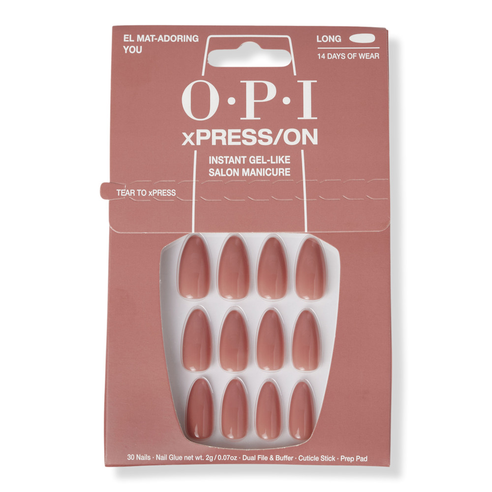 OPI xPRESS/ON Long Press On Nails - El Mat-adoring You | Ulta