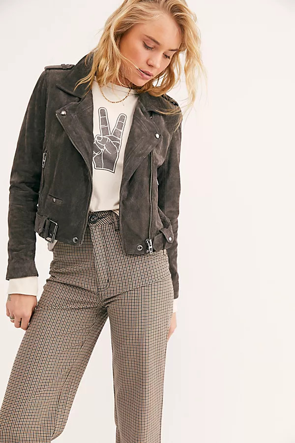 Suede Moto Jacket | Free People (Global - UK&FR Excluded)