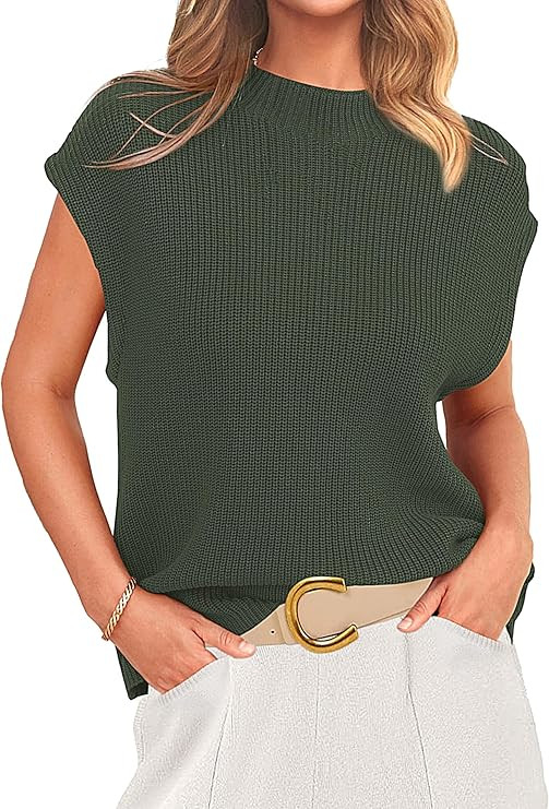 PRETTYGARDEN Sweater Vest Tank Tops | Amazon (US)