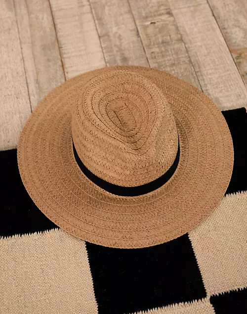 Packable Braided Straw Hat | Madewell