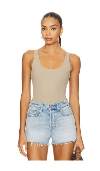 Nera Bodysuit in Walnut | Revolve Clothing (Global)