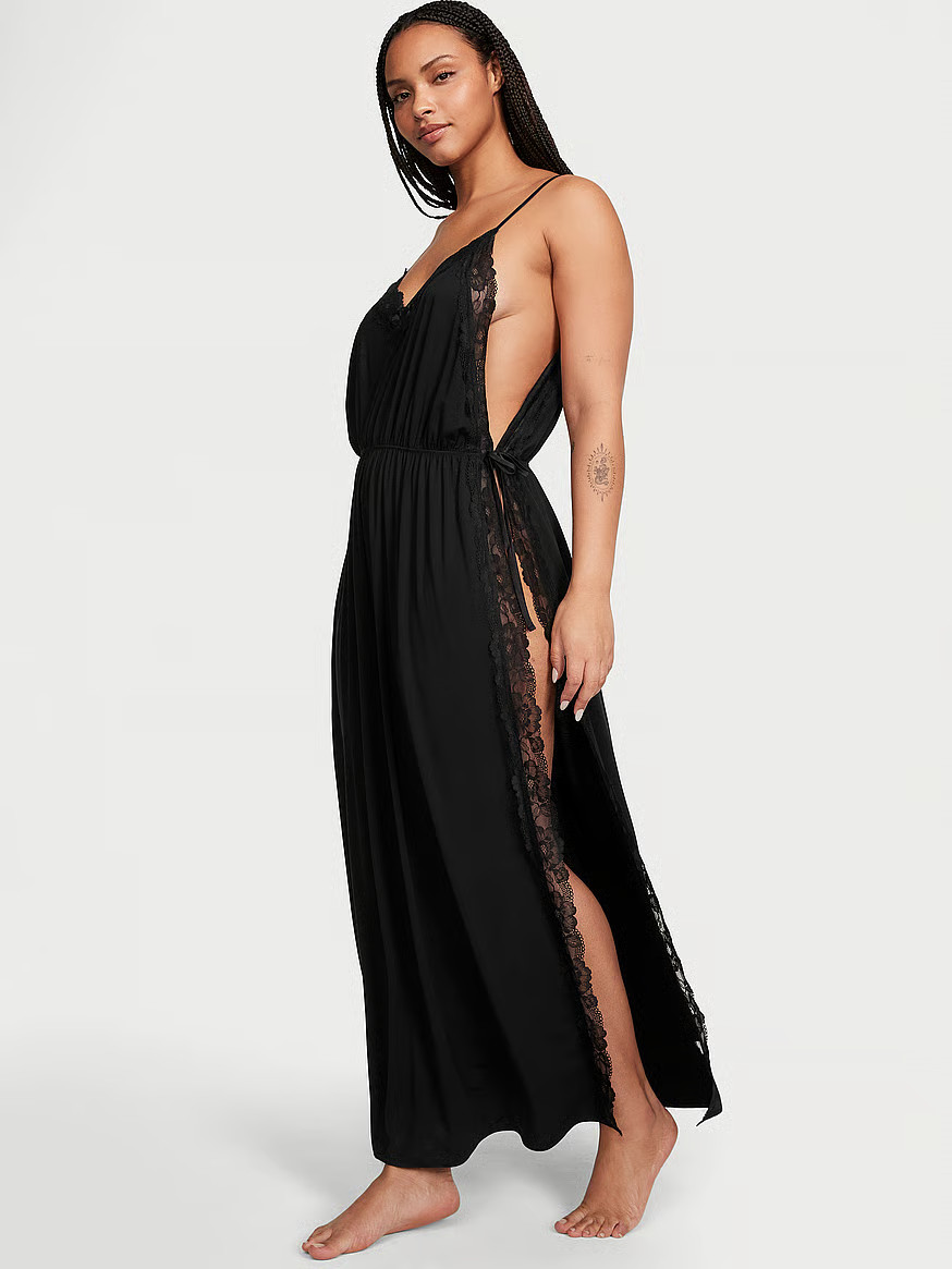 Buy Modal Lace-Trim Long Slip - Order Slips online 5000009902 - Victoria's Secret US | Victoria's Secret (US / CA )