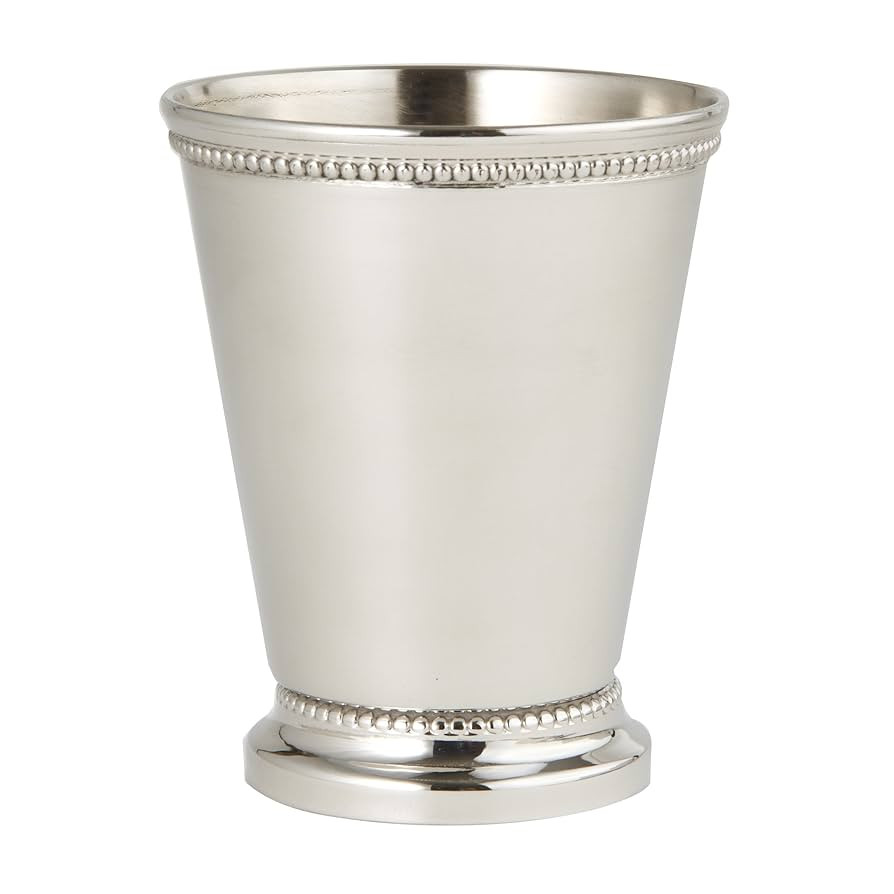 Small Beaded Mint Julep Cup - 6 oz. - 3 1/2" | Amazon (US)