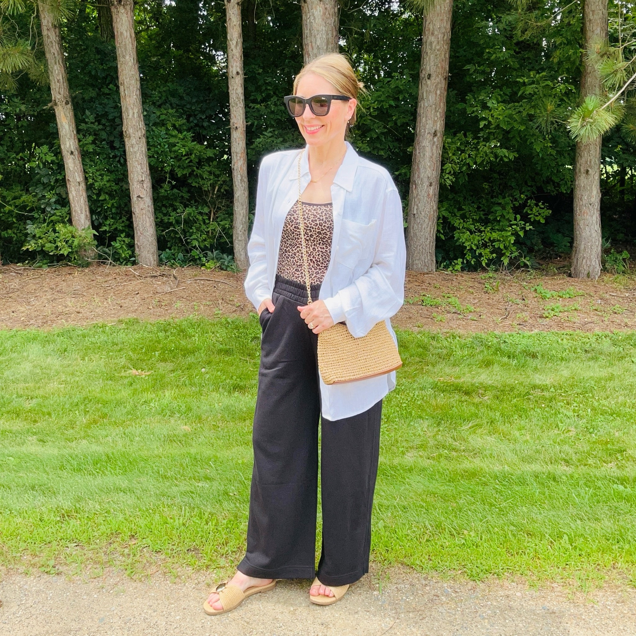 Athleisure | Summer Outfit | Over 40 Women | Leopard Style

#LTKSaleAlert #LTKSeasonal #LTKOver40