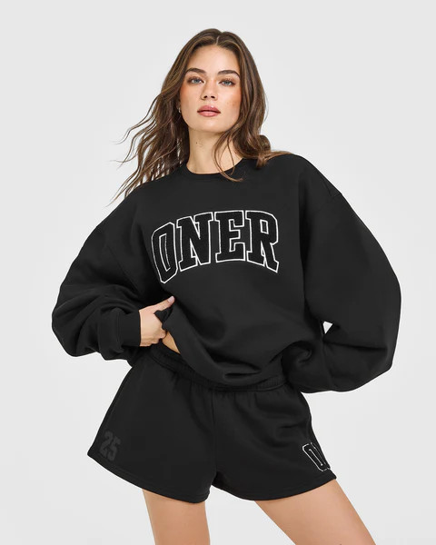 Foundations Oversized Oner 25 Sweatshirt 
 Black | Oner Active (UK / US)