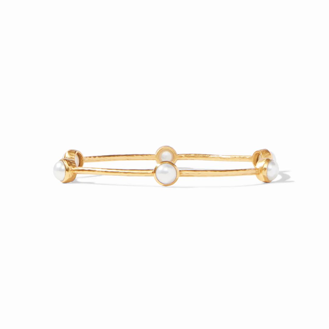 Milano Luxe Pearl Bangle | Julie Vos
