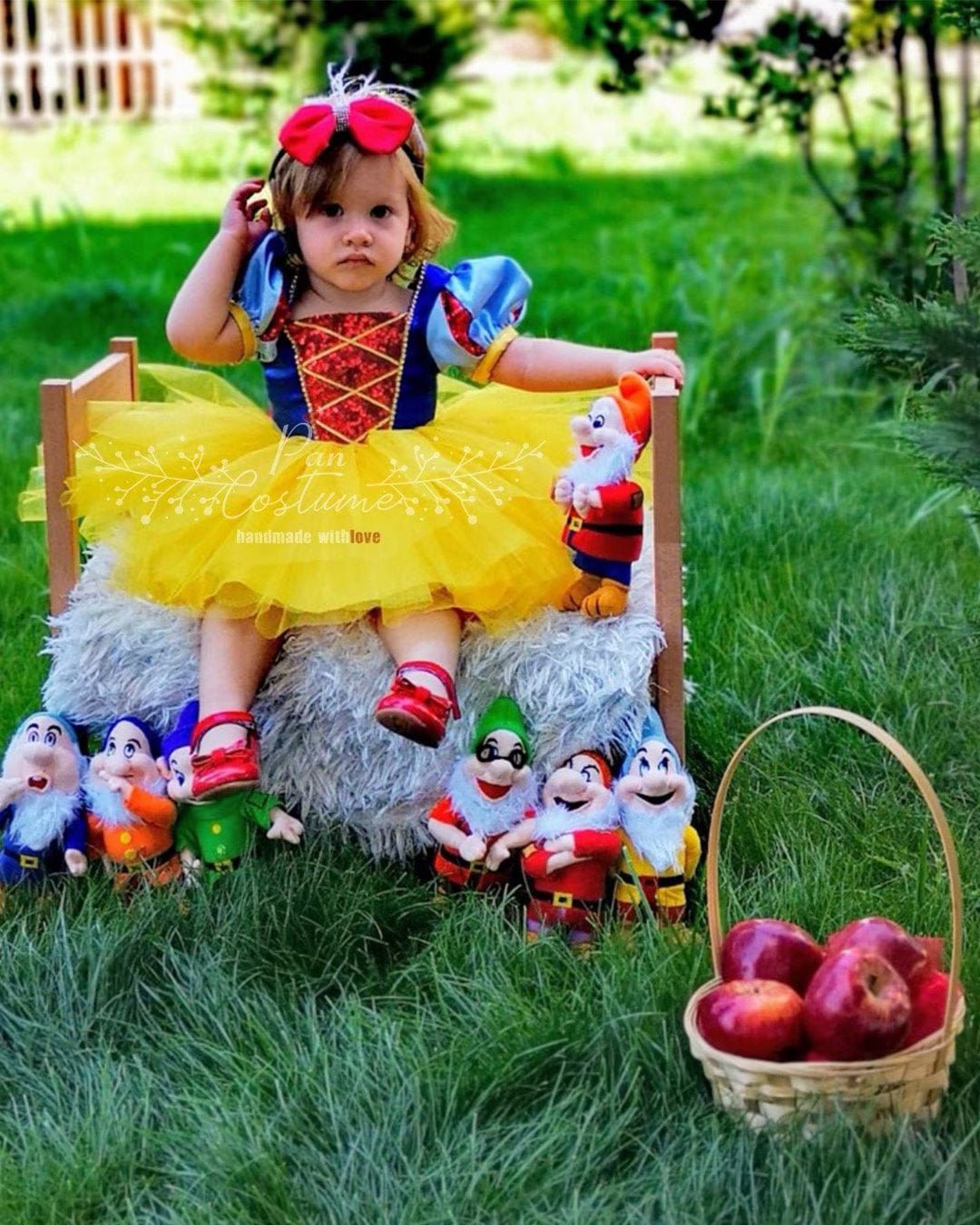 Snow White Baby Costume Snow White Birthday Dress Party - Etsy | Etsy (US)