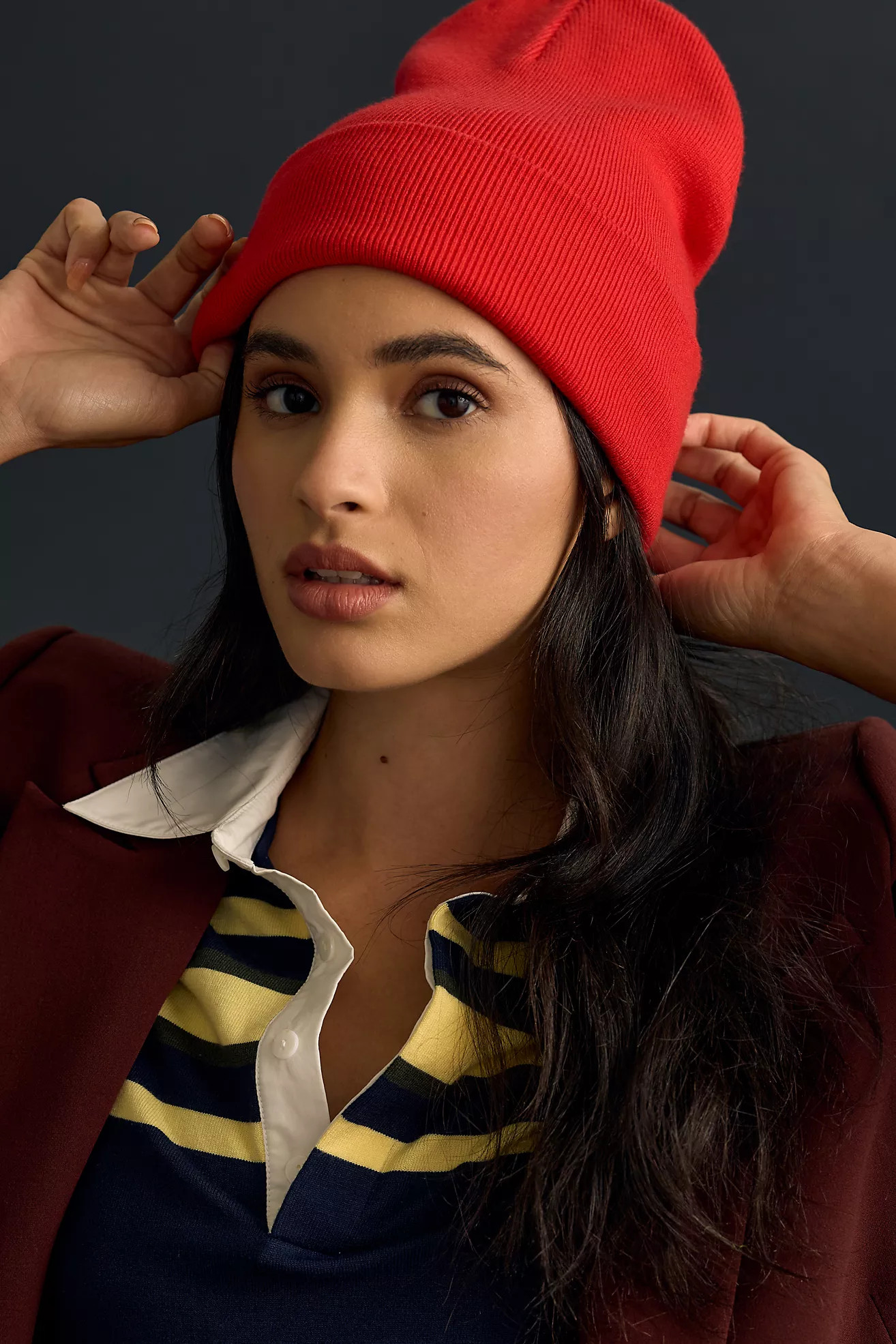 By Anthropologie Fine Gauge Beanie | Anthropologie (US)