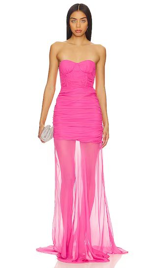 Loire Gown in Pink | Revolve Clothing (Global)