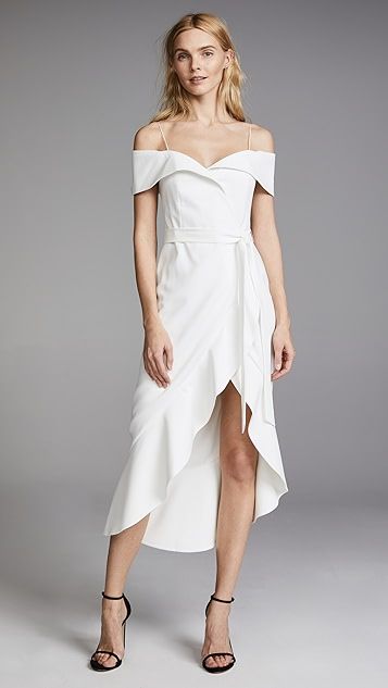 Josie Off Shoulder Wrap Dress | Shopbop