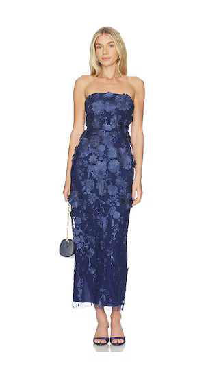 Popin Gown in Navy | Revolve Clothing (Global)
