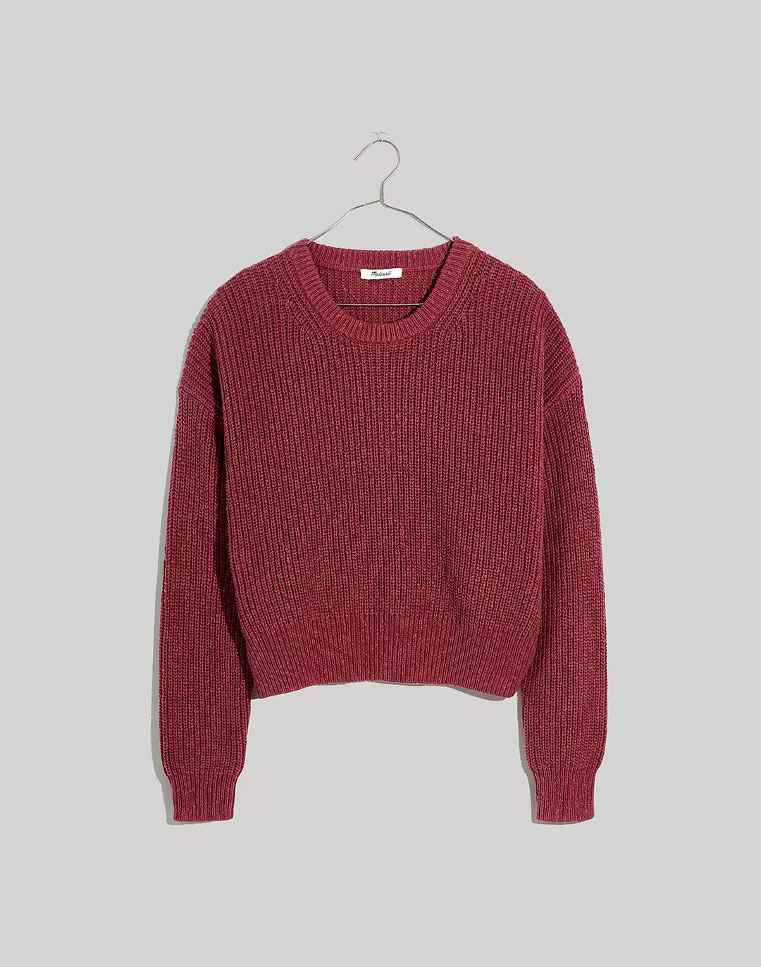 Textural-Knit Pullover Sweater | Madewell