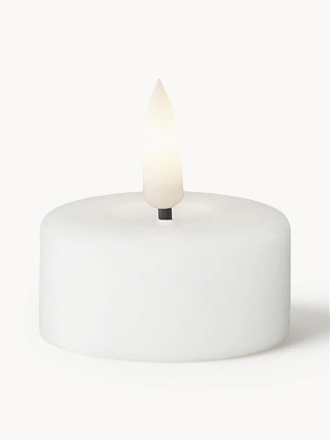 Handgefertigte LED-Teelichter Real Flame, 4 Stück | Westwing EU