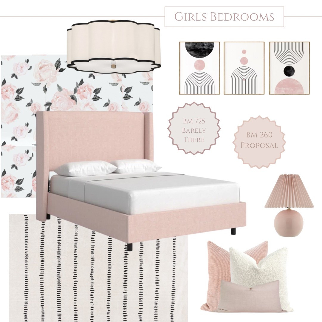Blush, off white and black for the sweetest girl room. Perfect for preteens into the teenage years! 🫶🏻

#LTKKids #LTKHome