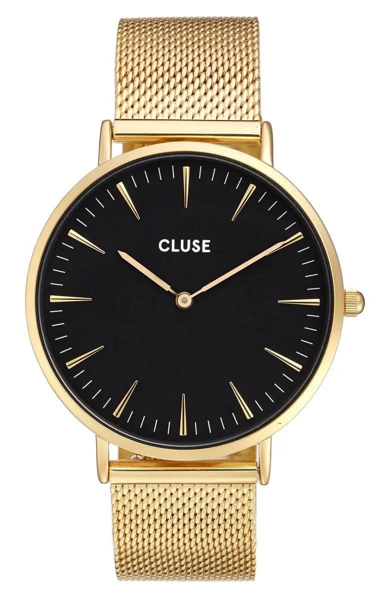 'La Bohème' Mesh Strap Watch, 38mm | Nordstrom