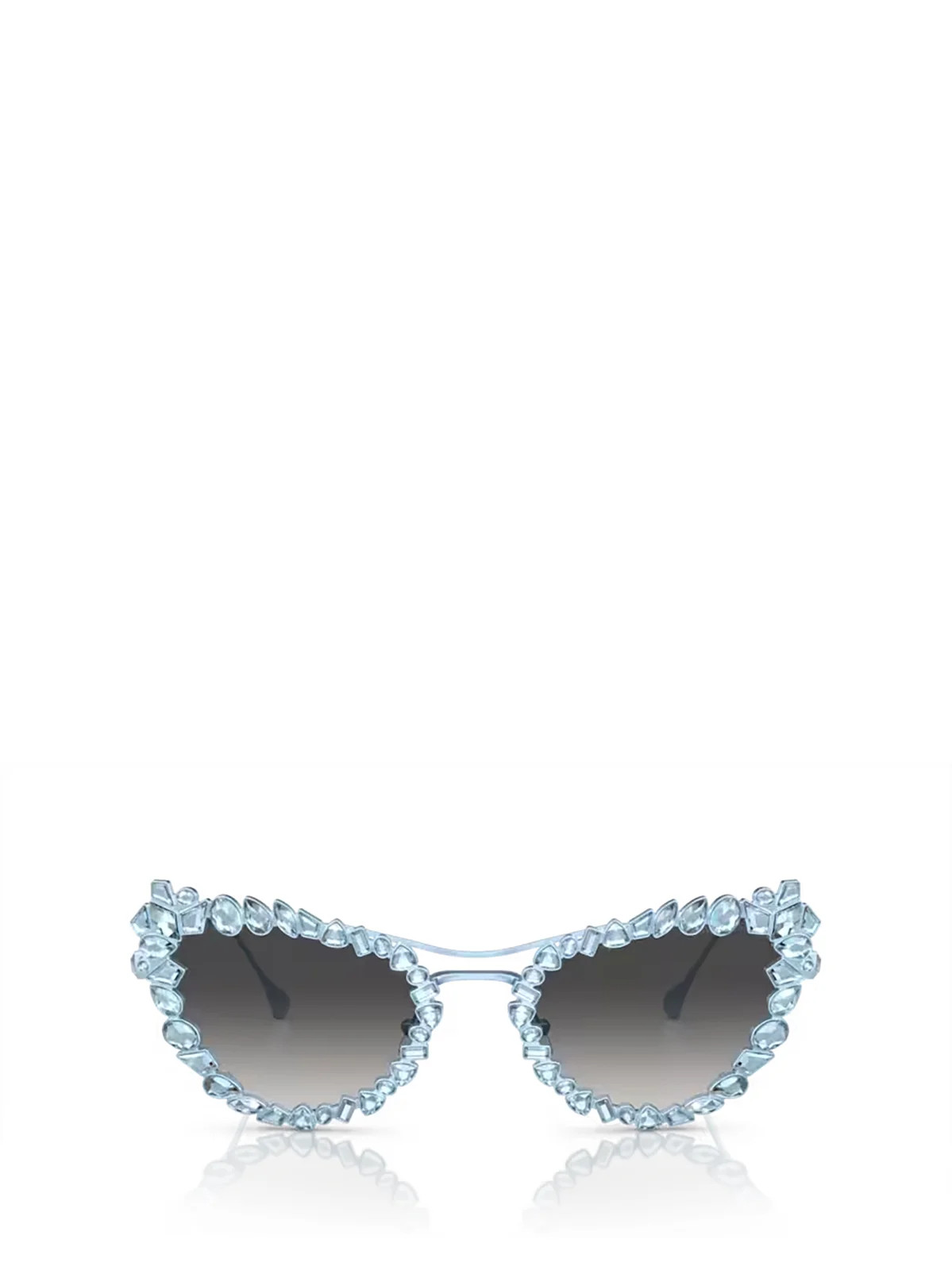 Swarovski Embellished Cat-Eye Frame Sunglasses | Cettire Global