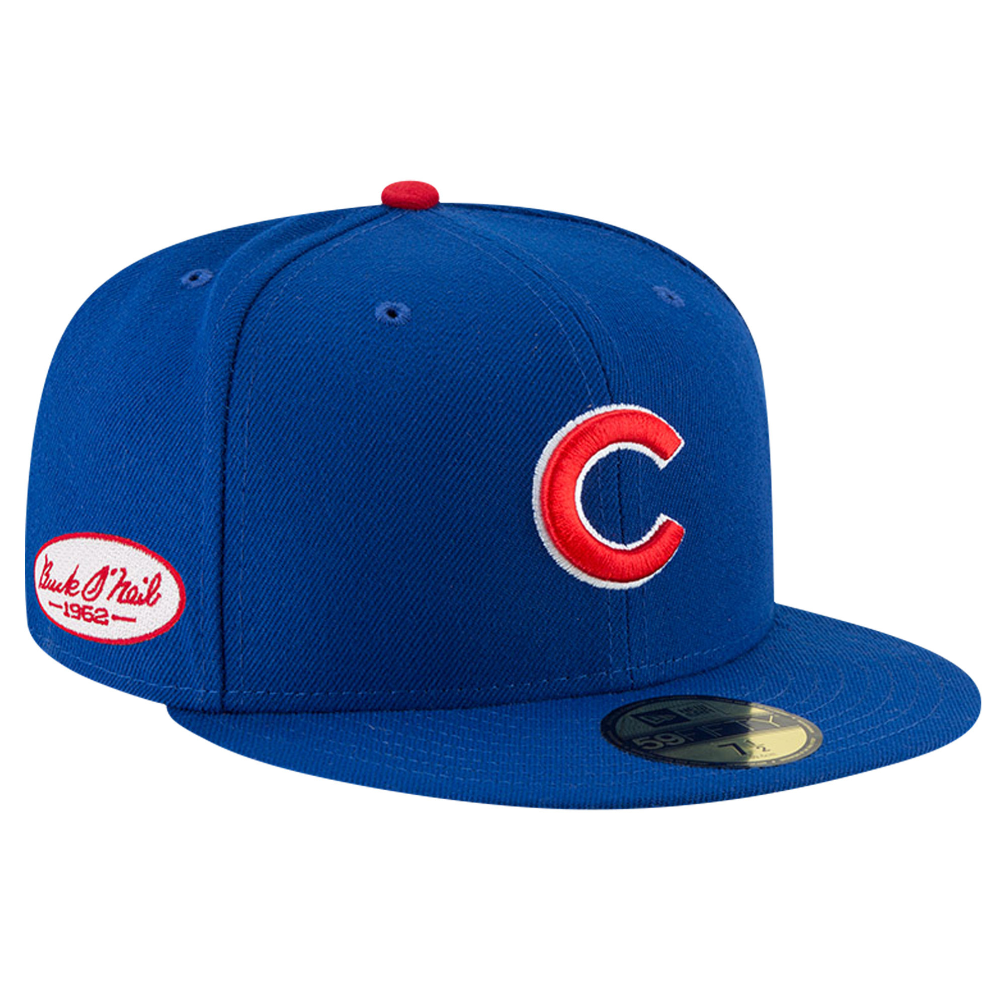 Men's New Era Royal Chicago Cubs Buck O'Neil On Field 59FIFTY Fitted Hat | Fanatics