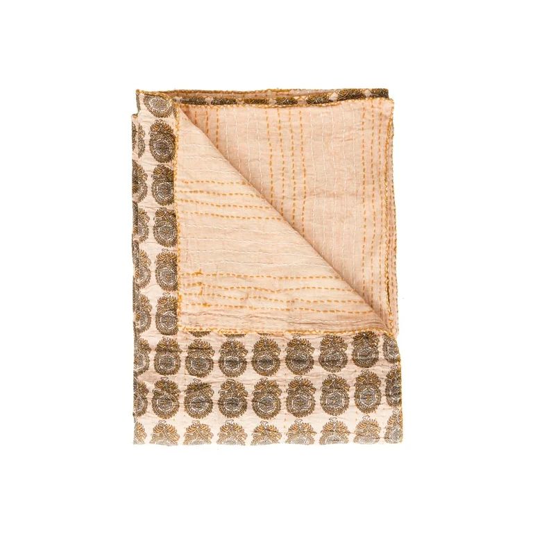 Kantha Cotton Throw 50" X 70" | Walmart (US)