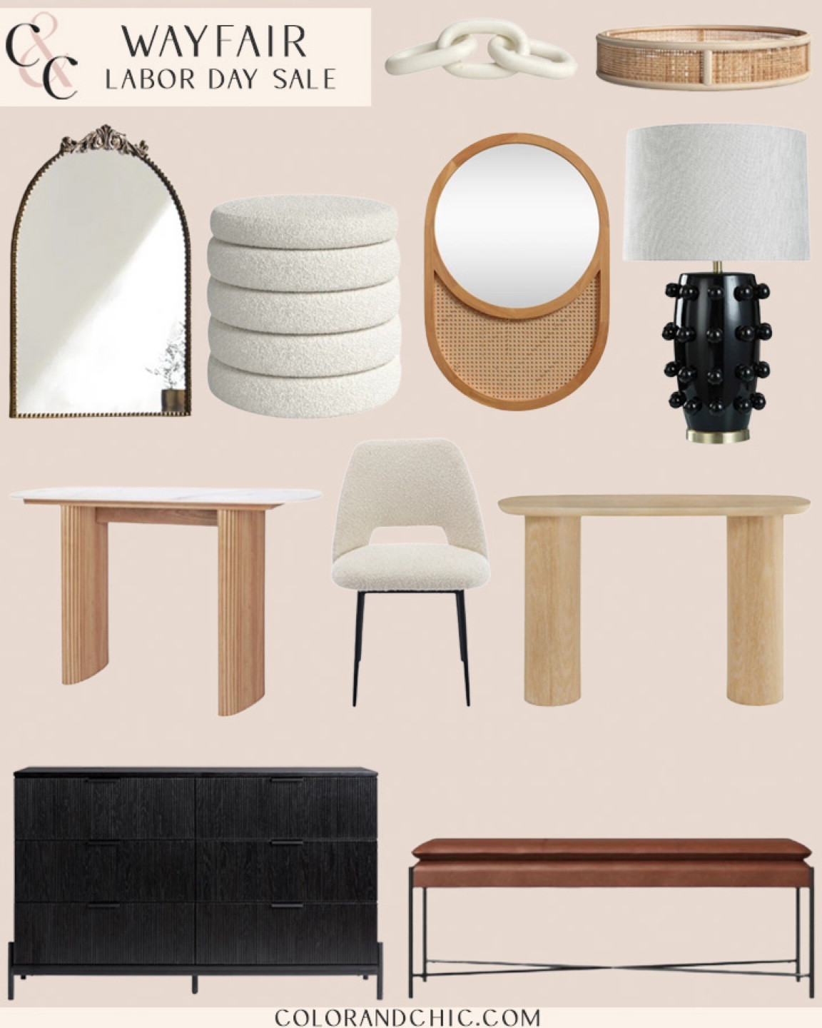Home decor, mirrors, console tables, table lamp, bench, dresser for transitional style or contemporary style home on sale! Love how these pieces can look good in any home. All on sale from wayfair! 

#LTKSaleAlert #LTKHome