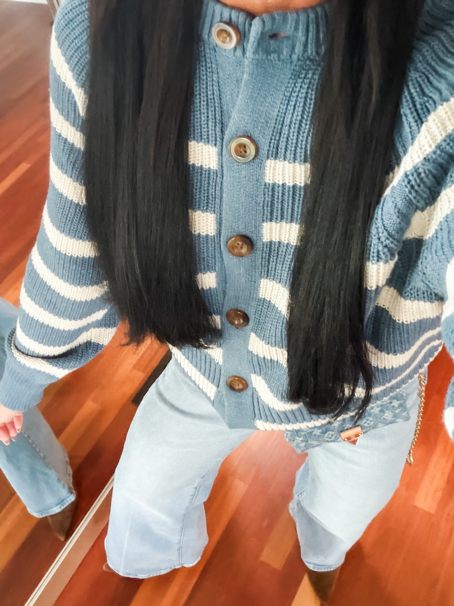 The cutest striped Cardi 
@Target

#LTKootd #LTKSeasonal #LTKSaleAlert