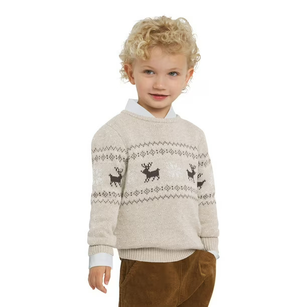 Lands' End Boys Holiday Sweater | Sam's Club